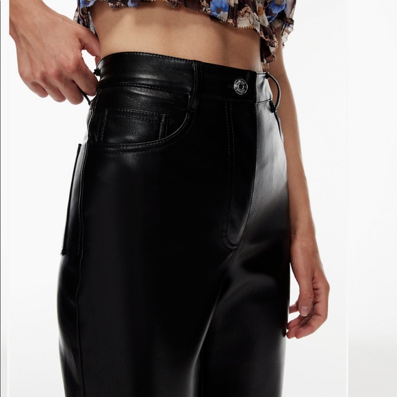 Aritzia Wilfred Black Melina Pants - Size 2 regular length - Picture 2 of 6